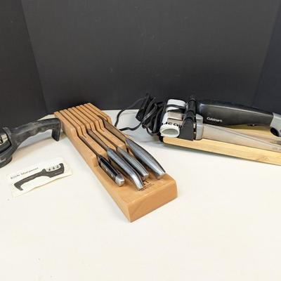Zwilling J.A. Henkles & Furi Knives & Cuisinart Electric Knife