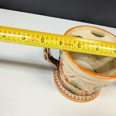 Vintage Mustache Stein Cup Made In Japan