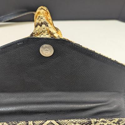 Snakeskin Design Handbag