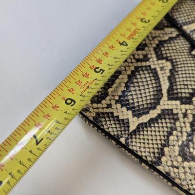 Snakeskin Design Handbag
