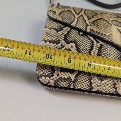 Snakeskin Design Handbag