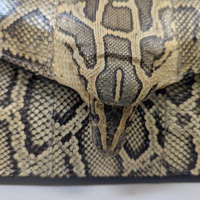 Snakeskin Design Handbag