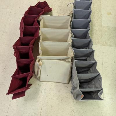 Hanging Closet Storage Compartments