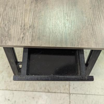 Gray Reading/Writing Lap Tray With Drawer