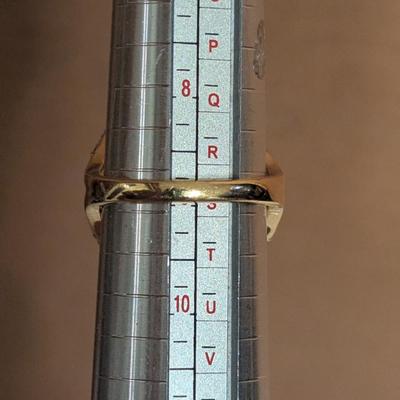 D'Joy 925 sterling silver ring with floral design size 9