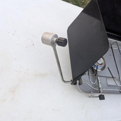 propane camp stove 2 burner