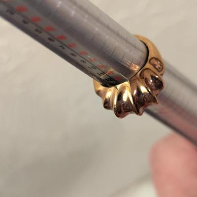 Sarah Coventry gold finish ring size 6.5