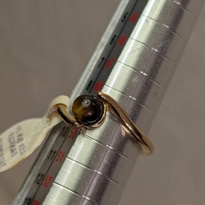 Sarah Coventry heavy gold 18k electroplate size 5