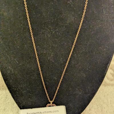 Heart necklace and trinket box