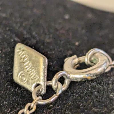 Large Jasper pendant and chain