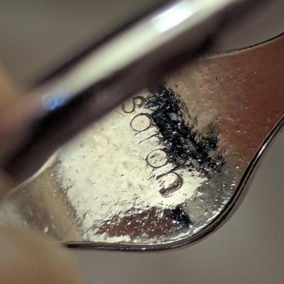 Sarah Coventry royal blue moonstone ring