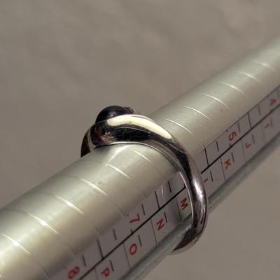 Sarah Coventry royal blue moonstone ring