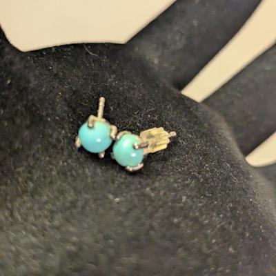 Sterling Silver 925 STS stud earrings