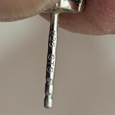 Sterling Silver 925 STS stud earrings