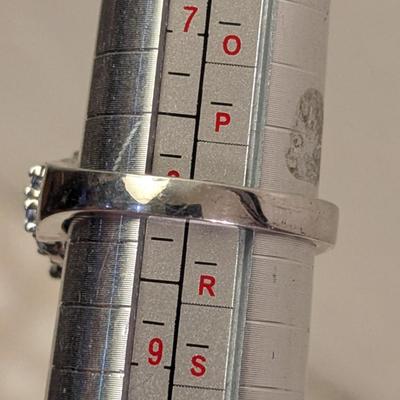 Sterling Silver 925 STS ring size 8