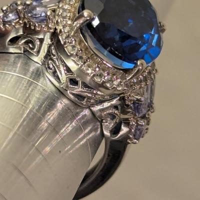 Sterling Silver 925 STS ring size 8