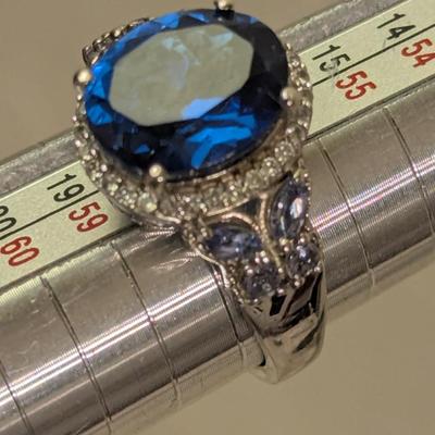 Sterling Silver 925 STS ring size 8
