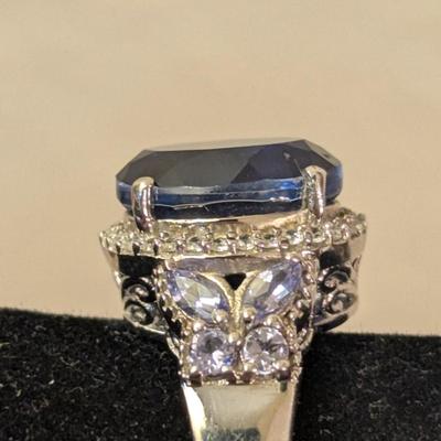 Sterling Silver 925 STS ring size 8