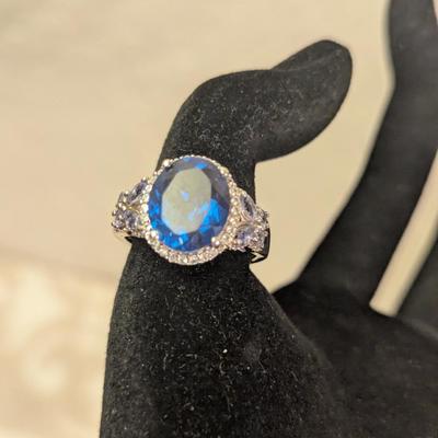 Sterling Silver 925 STS ring size 8