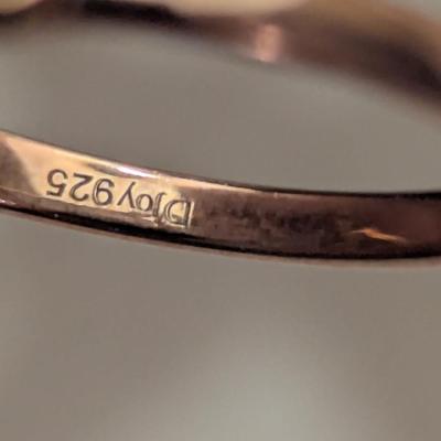 Sterling Silver 925 Djoy Ring size 9