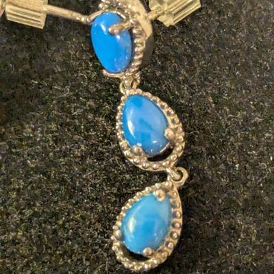 Sterling Silver 925 STS dangle earrings