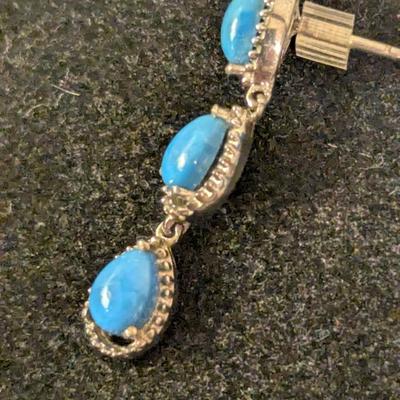 Sterling Silver 925 STS dangle earrings