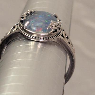 Sterling Silver 925 Djoy Ring size 9