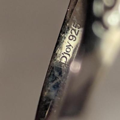 Sterling Silver 925 Djoy Ring size 9