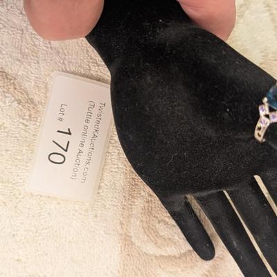 sterling silver 925 sts ring size 9