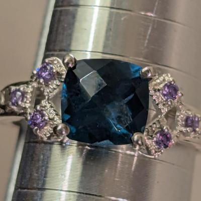 sterling silver 925 sts ring size 9