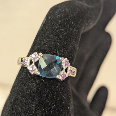 sterling silver 925 sts ring size 9