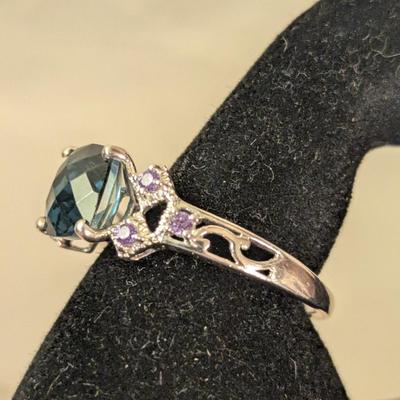 sterling silver 925 sts ring size 9