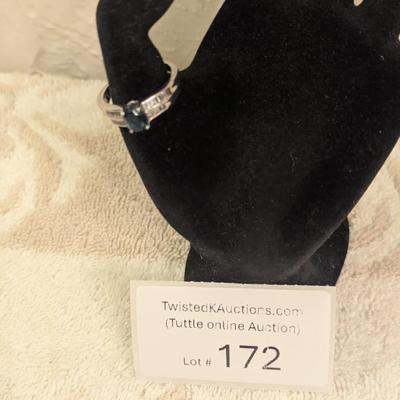 sterling silver 925 sts ring size 9