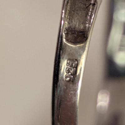 sterling silver 925 sts ring size 9