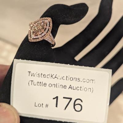 Sterling Silver 925 Djoy Ring size 8