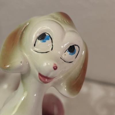 vintage dog salt and pepper shakers