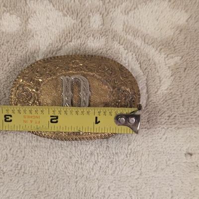 Western belt buckle D