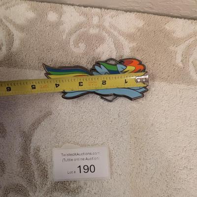 My Little Pony belt buckle