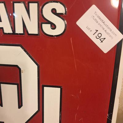 Oklahoma Fans parking sign