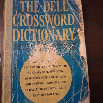 The Dell Crossword Dictionary. - see all photos for condition.