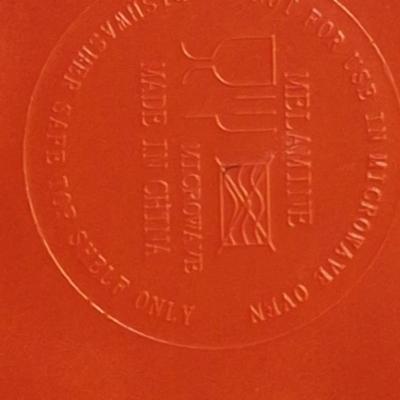 Melamine serving bowl and salad bowl set