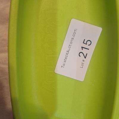 Re-Play 7" Divided Plates, made in the USA from recycled milk jugs.