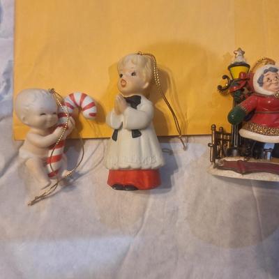 Misco ornaments- Dept 56, Homco and Kirkland