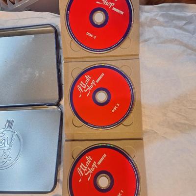 Malt Shop Favorites Collector's Edition 3-CD music compilation set in a decorative tin case
