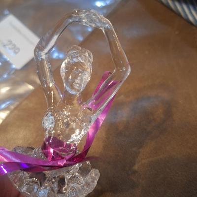 Ballerina ornament- plastic or acrylic