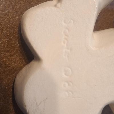 vintage Scioto 1908s ceramic or porcelain angel/cherub ornaments