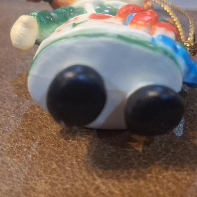 vintage S&S Inc. by UM Raggedy Ann Christmas ornament.