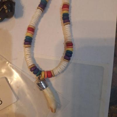 keychain and necklace