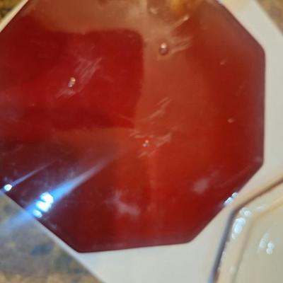 Texas A&M University Aggie Heart ceramic candy dish with lid