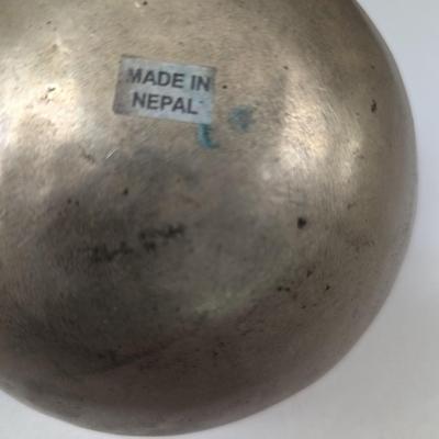 Antique Hammered Singing Bowl From Nepal